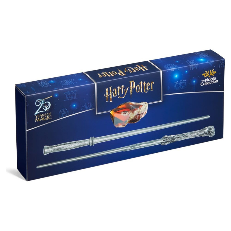 Der „ Noble Collection “-Feier-Zauberstab – Harry-Potter-Zauberstäbe zum 25-jährigen Jubiläum und „Der Stein der Weisen“-Set
