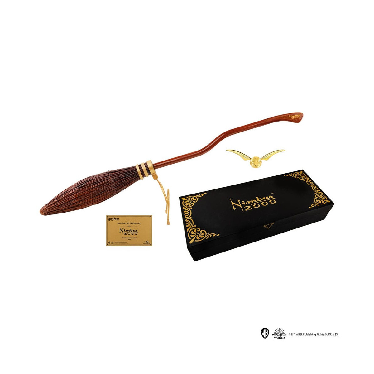 Cinereplicas Harry Potter – 1:1-Nachbau des Zauberbesens Nimbus 2000 Junior