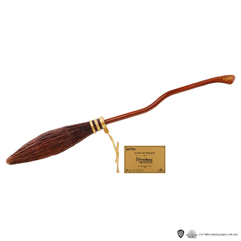 Cinereplicas Harry Potter – 1:1-Nachbau des Zauberbesens Nimbus 2000 Junior
