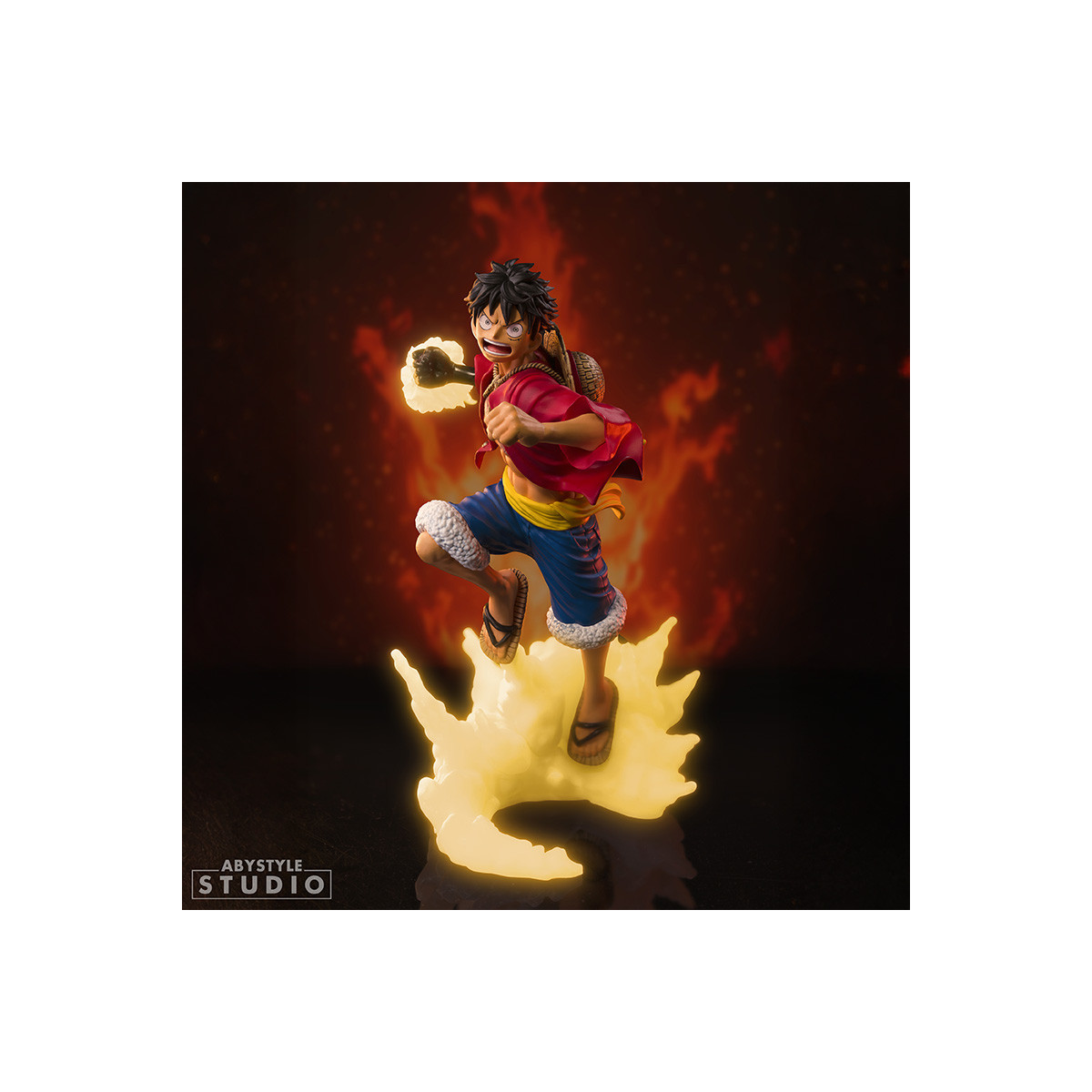 Abystyle – „ One Piece “ – Luffy (leuchtend) – Super Figure Collection