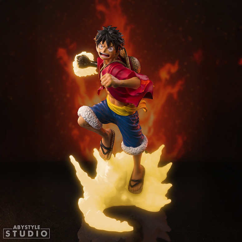 Abystyle – „ One Piece “ – Luffy (leuchtend) – Super Figure Collection