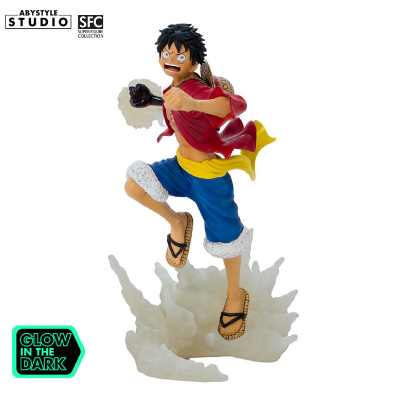 Abystyle – „ One Piece “ – Luffy (leuchtend) – Super Figure Collection