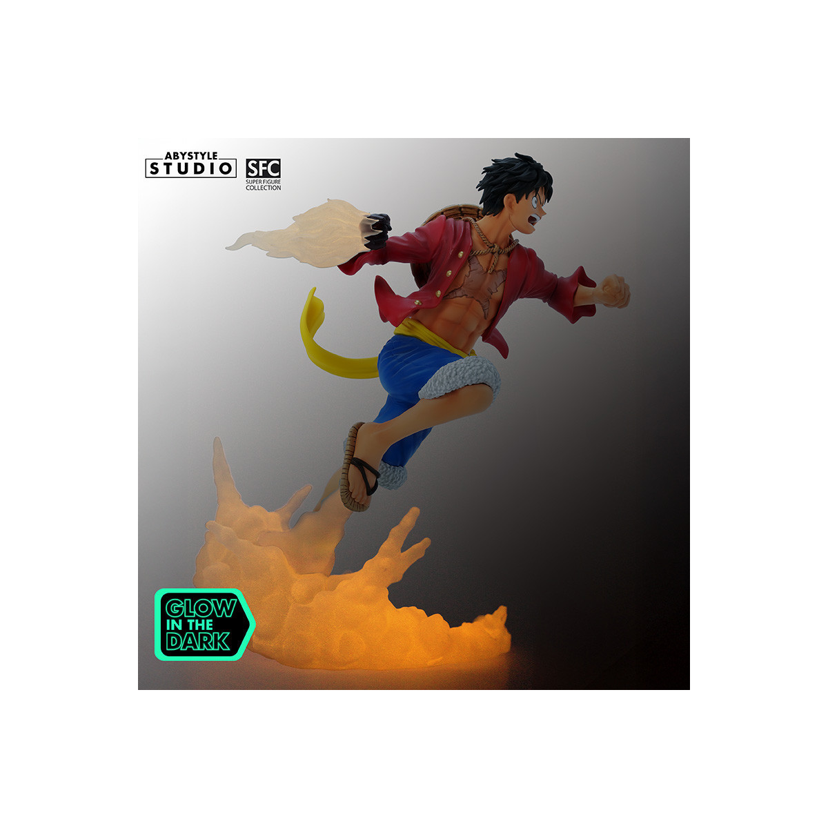 Abystyle – „ One Piece “ – Luffy (leuchtend) – Super Figure Collection