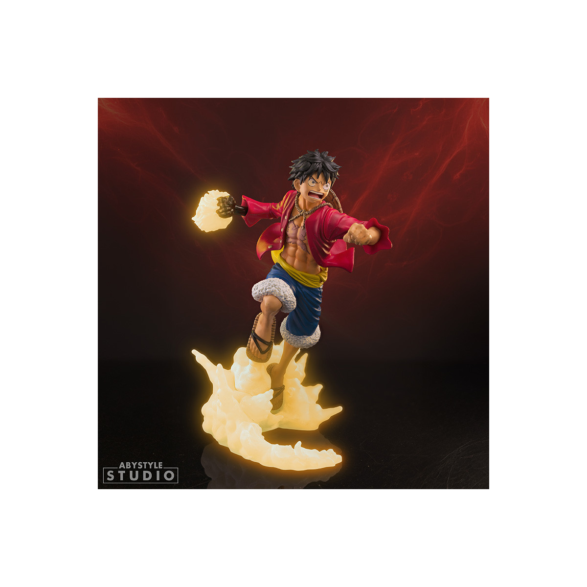 Abystyle – „ One Piece “ – Luffy (leuchtend) – Super Figure Collection