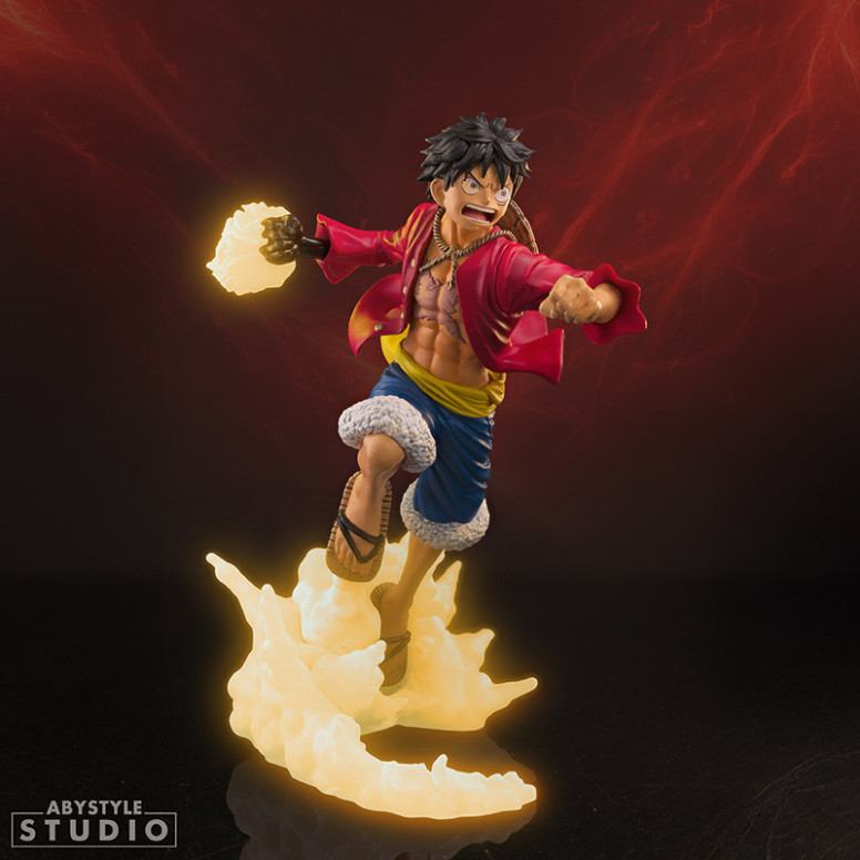 Abystyle – „ One Piece “ – Luffy (leuchtend) – Super Figure Collection