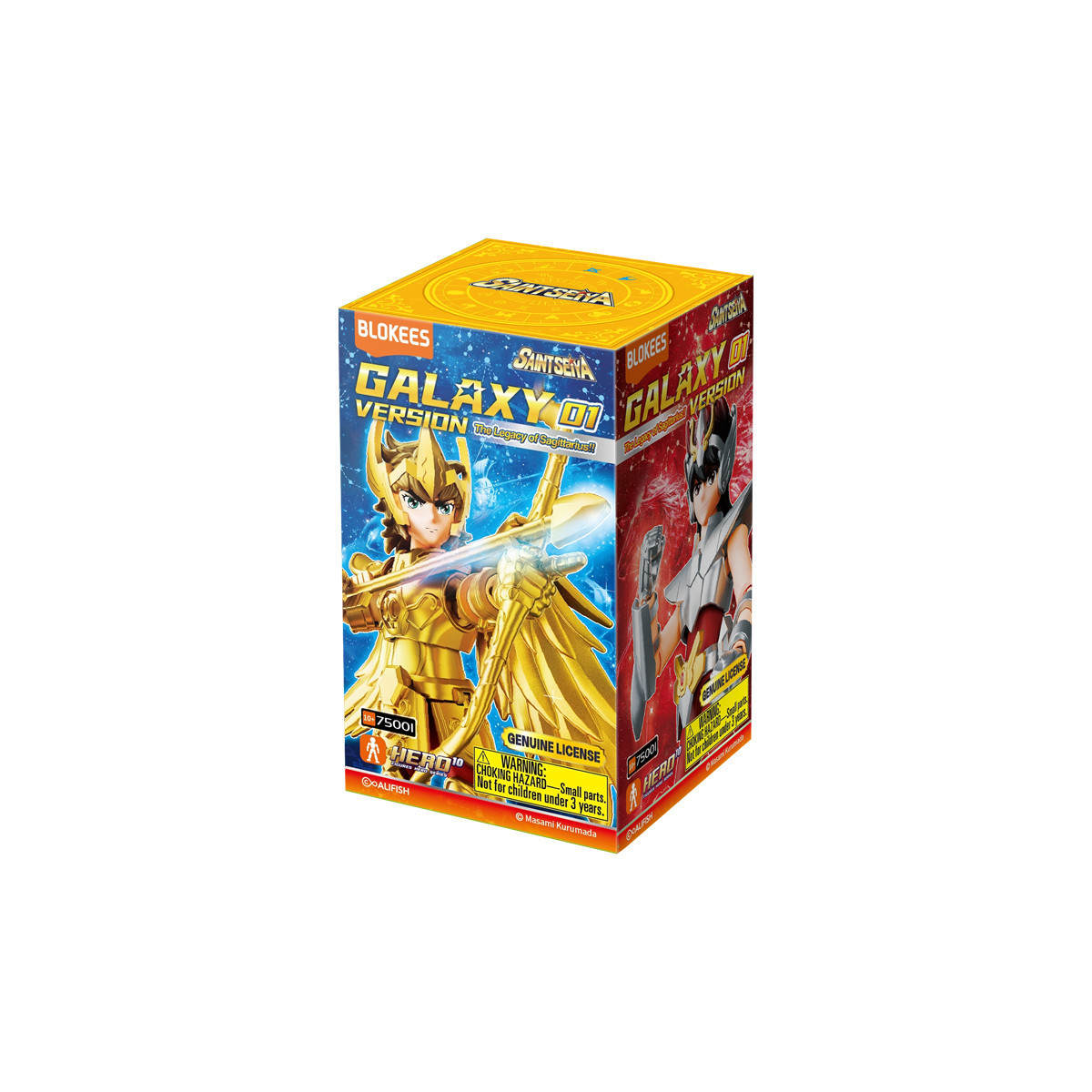 Blokees Saint Seiya – Galaxy Version 01: Das Vermächtnis des Schützen!! – Sortiment mit 9 Modellbausätzen
