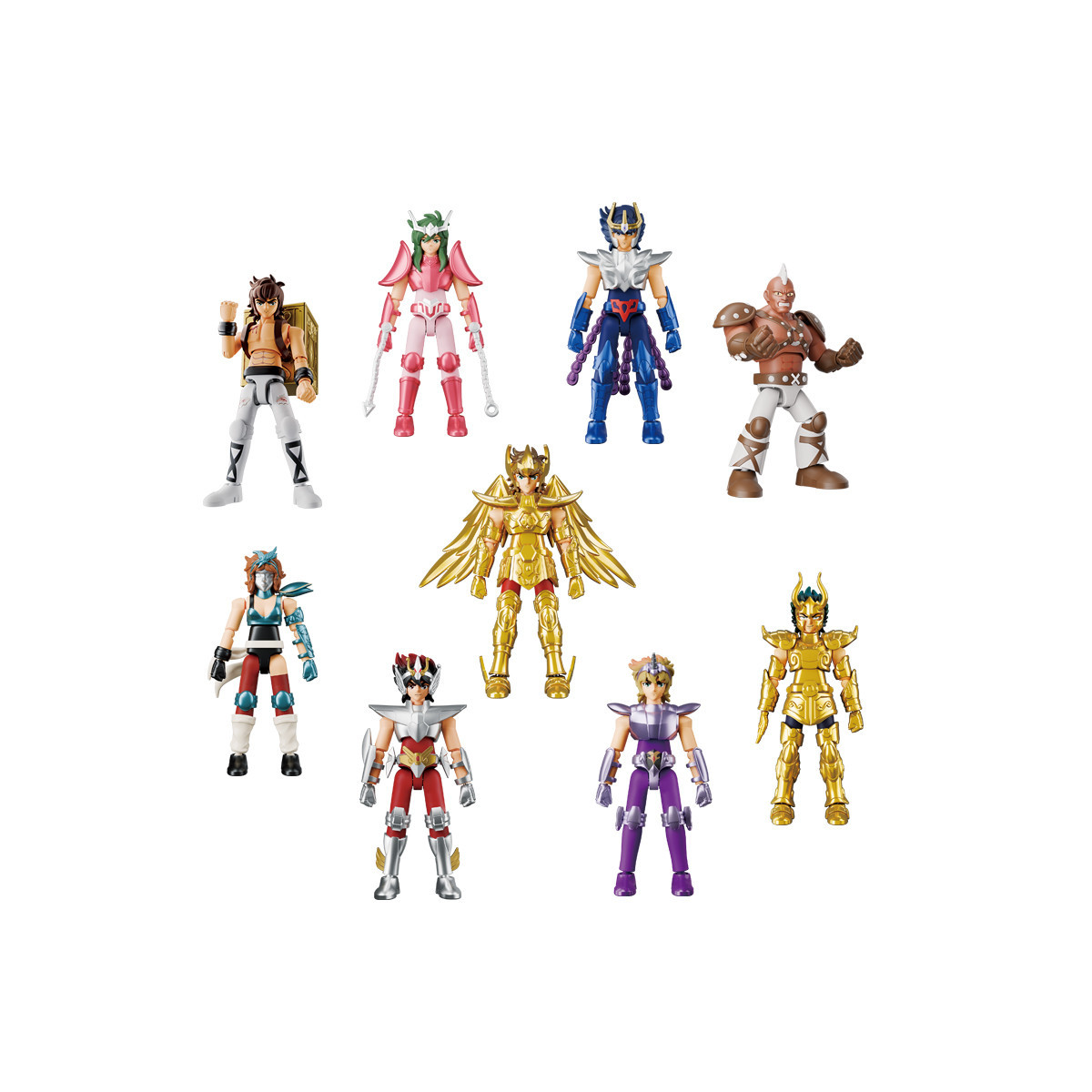 Blokees Saint Seiya – Galaxy Version 01: Das Vermächtnis des Schützen!! – Sortiment mit 9 Modellbausätzen