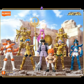 Blokees Saint Seiya – Galaxy Version 03 Gold Zodiac – Sortiment mit 9 Modellbausätzen