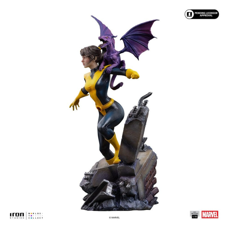 Iron Studios „ Marvel Comics “ – „ X-Men “ – Kitty Pride & Lockheed im Maßstab 1:10 (BDS Art Scale)