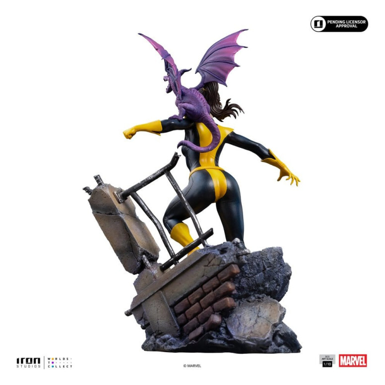 Iron Studios „ Marvel Comics “ – „ X-Men “ – Kitty Pride & Lockheed im Maßstab 1:10 (BDS Art Scale)