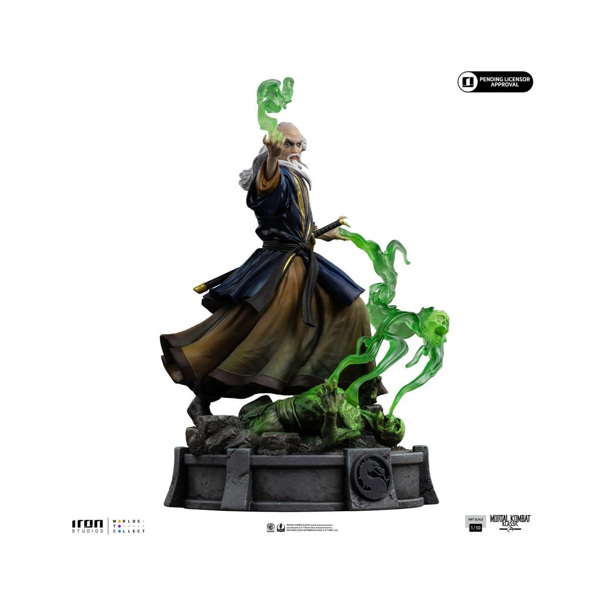 Iron Studios – Mortal Kombat  – Shang Tsung Art im Maßstab 1:10