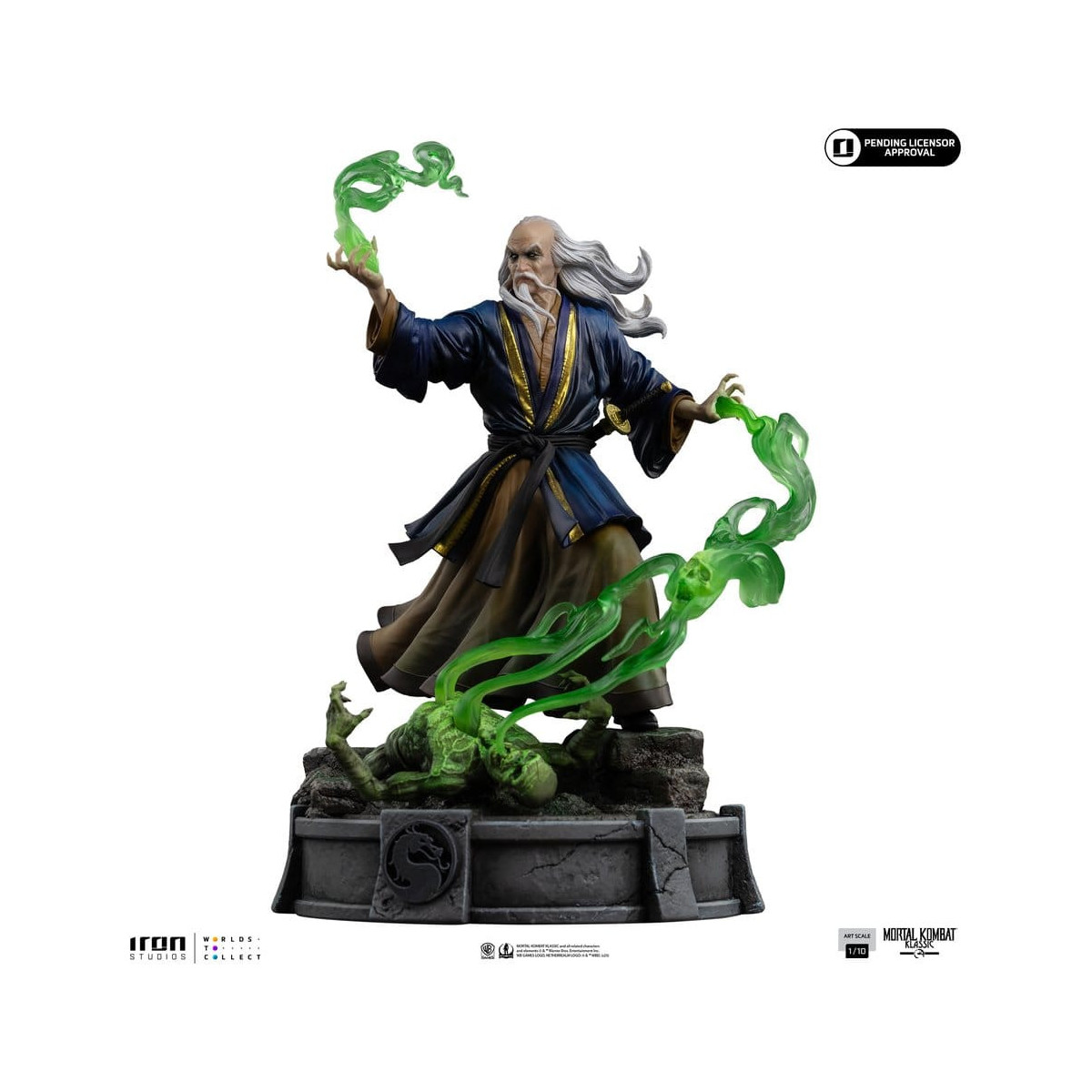 Iron Studios – Mortal Kombat  – Shang Tsung Art im Maßstab 1:10