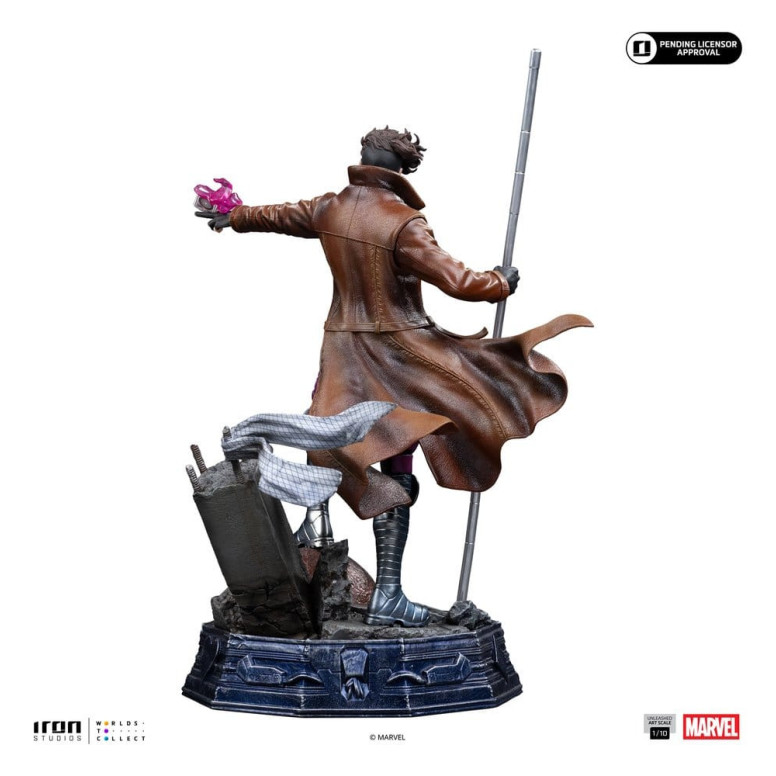 Iron Studios „ Marvel Comics “ – „ X-Men “ – Gambit im Maßstab 1:10 (BDS Art Scale)