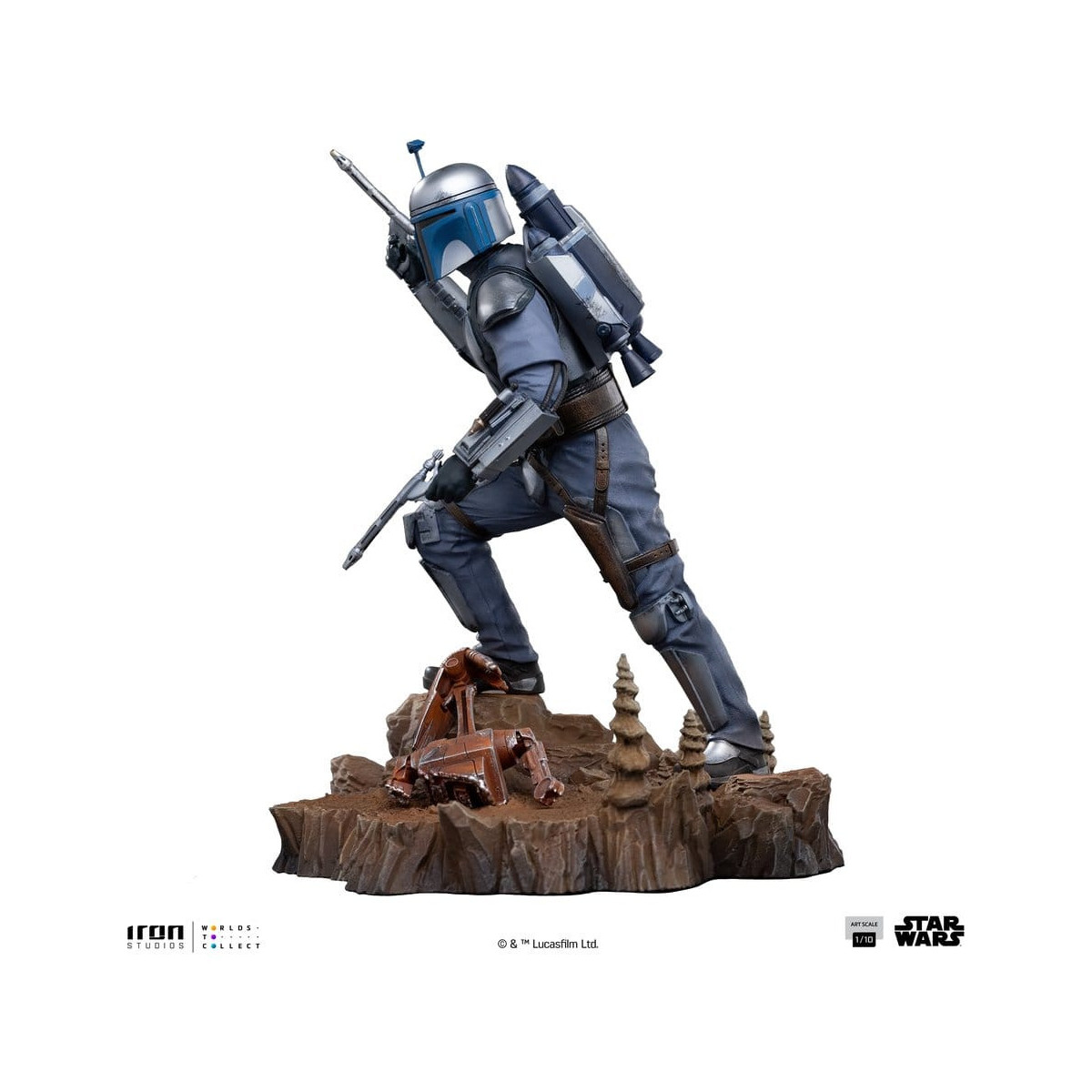 Iron Studios – Jango Fett im Maßstab 1:10 – Star Wars: Episode II