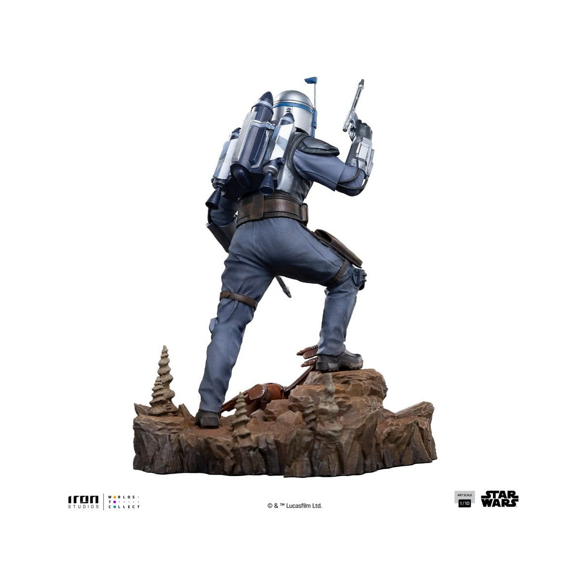 Iron Studios – Jango Fett im Maßstab 1:10 – Star Wars: Episode II