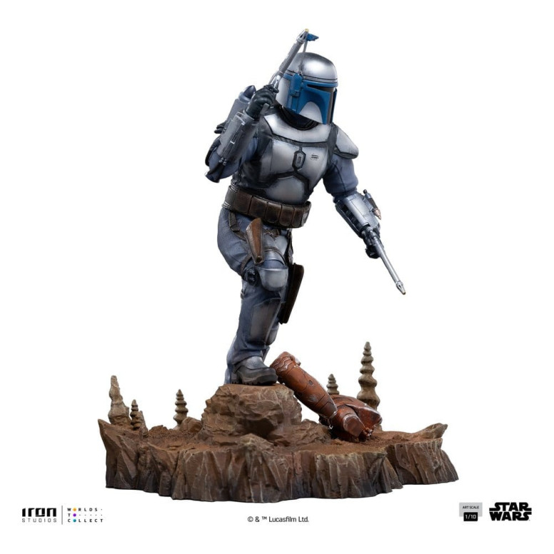 Iron Studios – Jango Fett im Maßstab 1:10 – Star Wars: Episode II