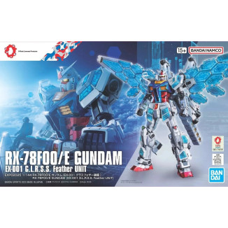Bandai - Gunpla - 1/144 HG - RX-78F00E „ Gundam “ Ex-001 „ G.L.R.S.S. “ Feather Unit - Mobile Suit Gundam