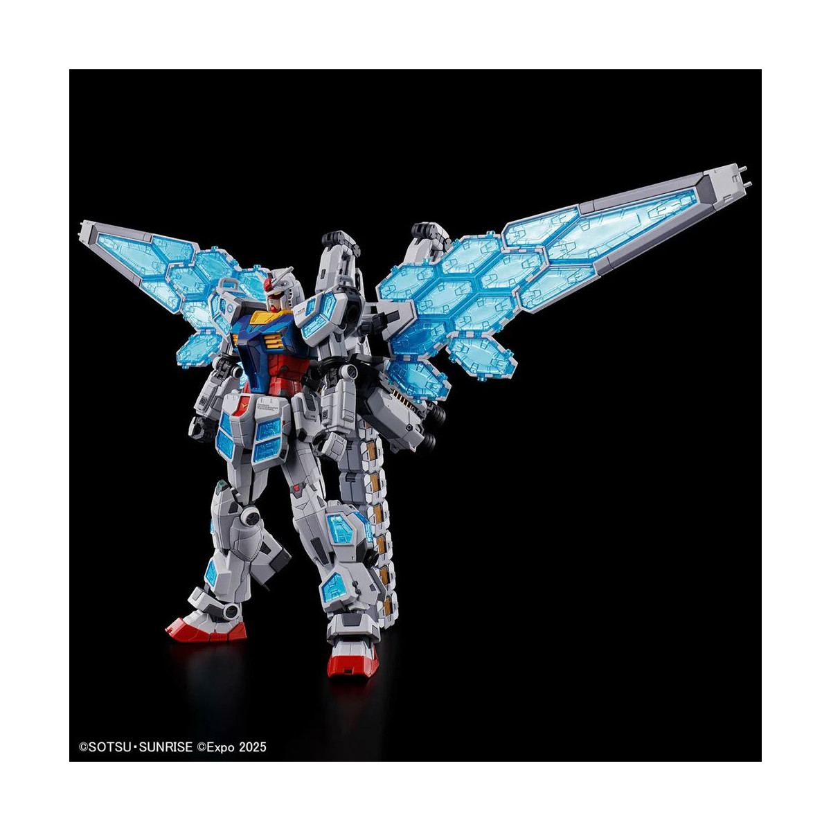 Bandai - Gunpla - 1/144 HG - RX-78F00E „ Gundam “ Ex-001 „ G.L.R.S.S. “ Feather Unit - Mobile Suit Gundam