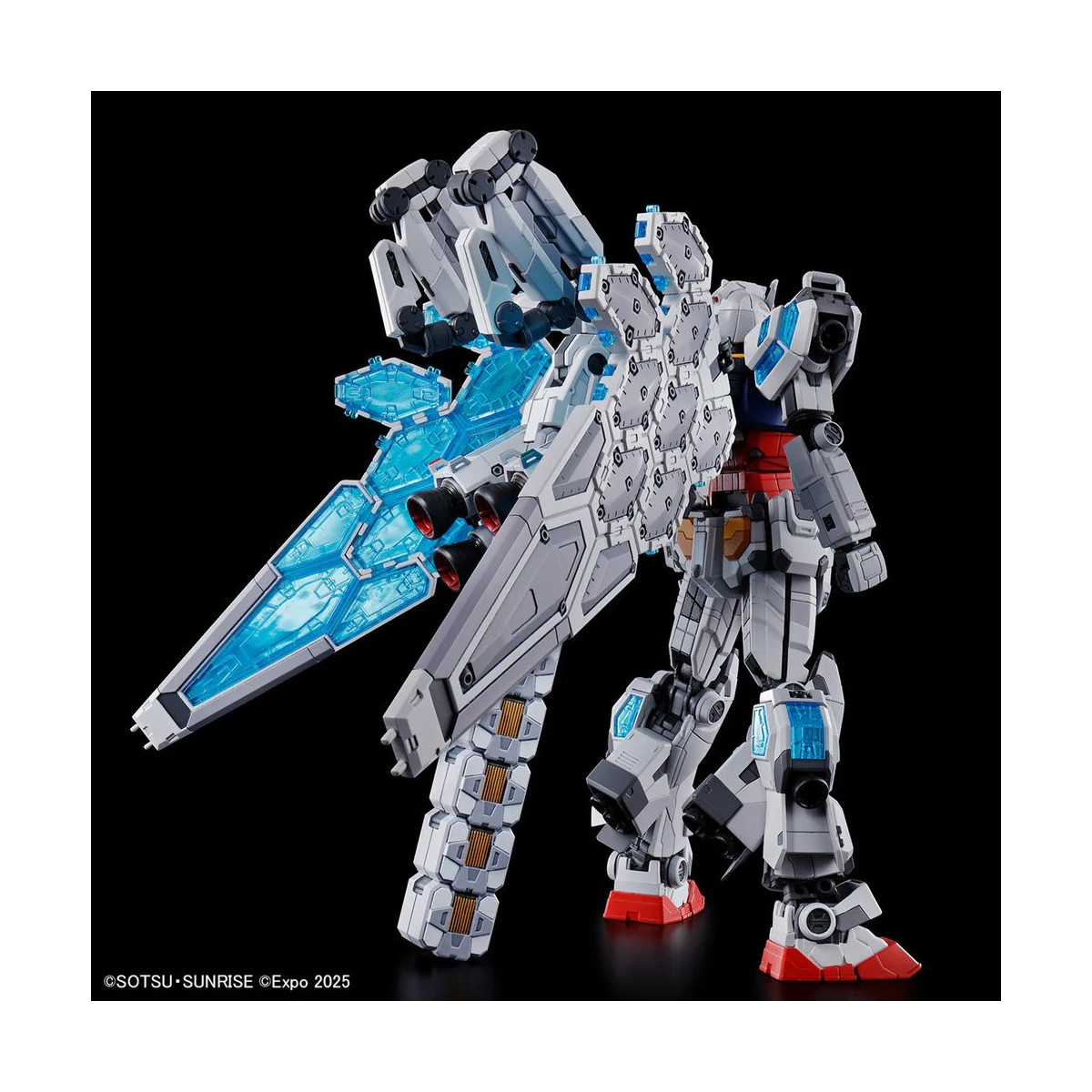 Bandai - Gunpla - 1/144 HG - RX-78F00E „ Gundam “ Ex-001 „ G.L.R.S.S. “ Feather Unit - Mobile Suit Gundam