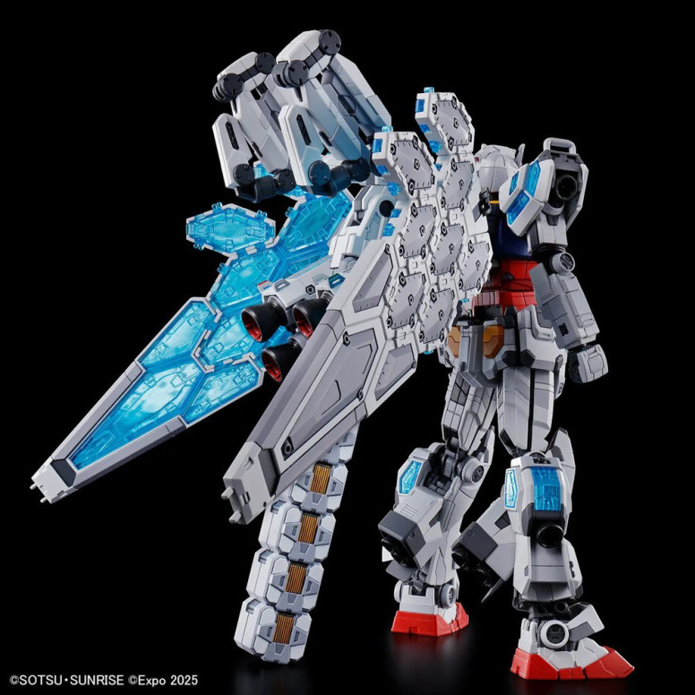 Bandai - Gunpla - 1/144 HG - RX-78F00E „ Gundam “ Ex-001 „ G.L.R.S.S. “ Feather Unit - Mobile Suit Gundam