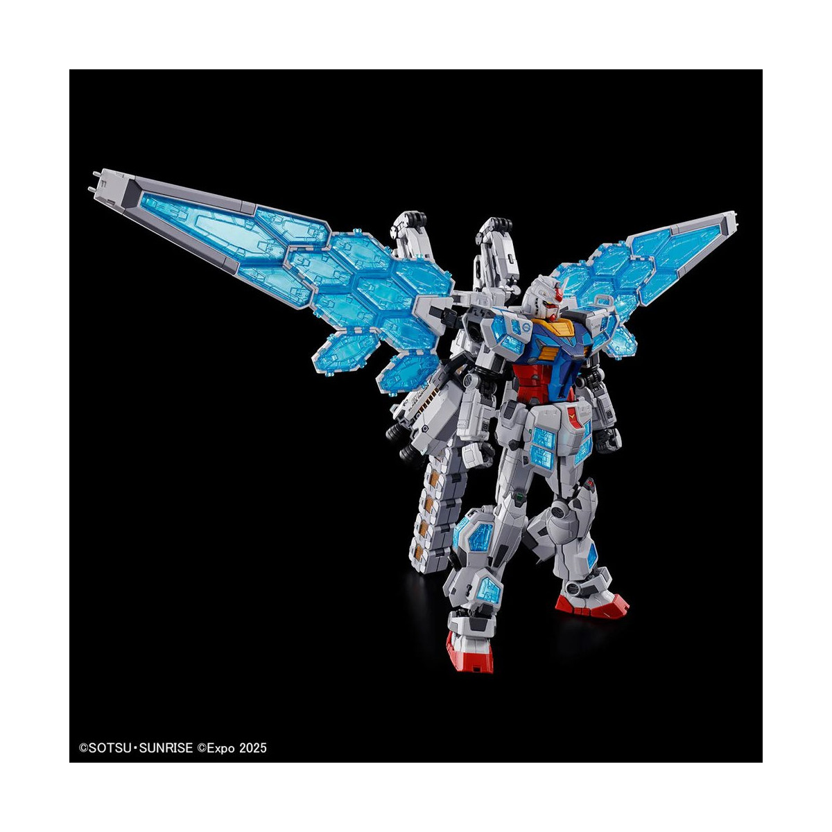 Bandai - Gunpla - 1/144 HG - RX-78F00E „ Gundam “ Ex-001 „ G.L.R.S.S. “ Feather Unit - Mobile Suit Gundam