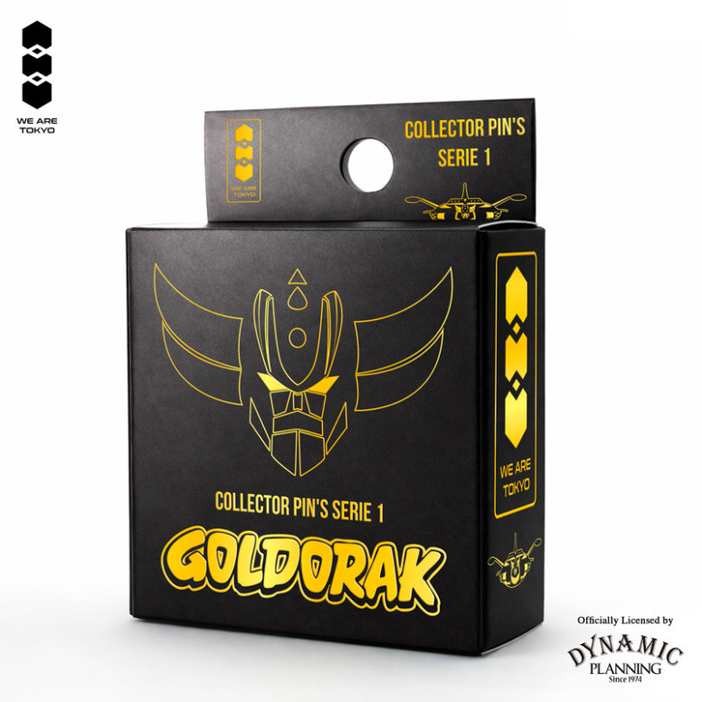 We Are Tokyo – „ Grendizer “ Mystery Box Pins Set B – 6er-Set