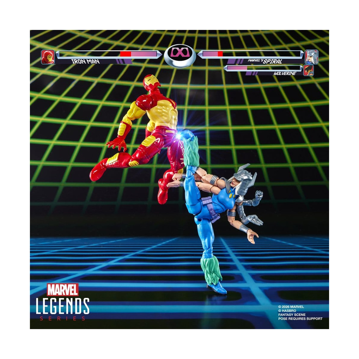 Hasbro Marvel Legends Gamerverse-Reihe – „ “ & „Marvel’s Spiral“ Iron Man