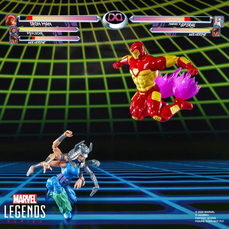 Hasbro Marvel Legends Gamerverse-Reihe – „ “ & „Marvel’s Spiral“ Iron Man