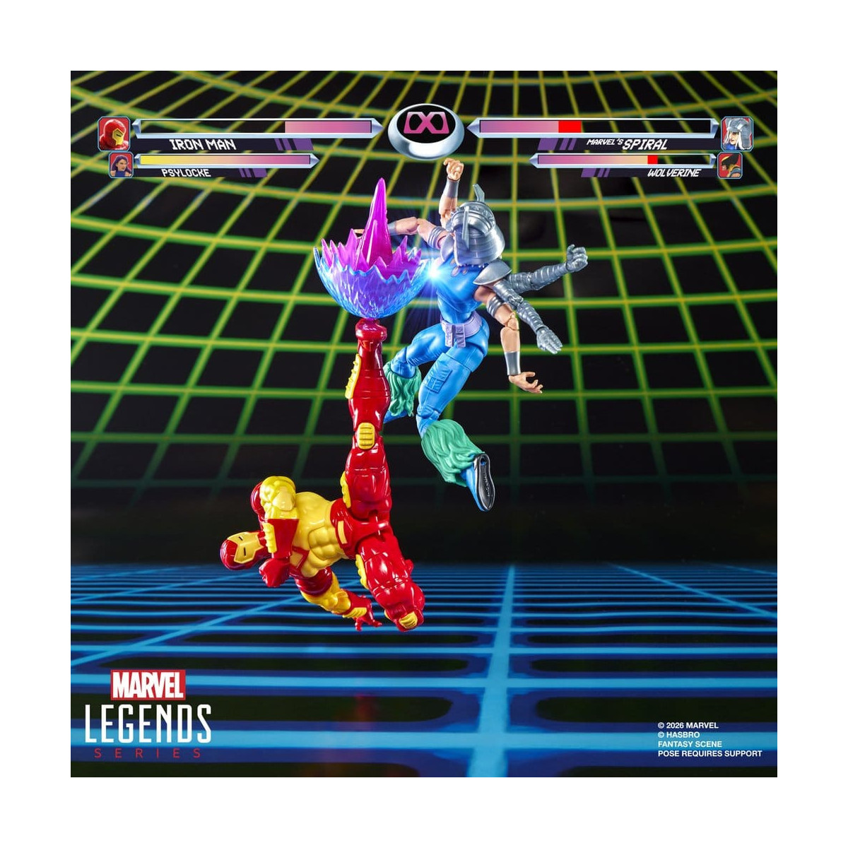 Hasbro Marvel Legends Gamerverse-Reihe – „ “ & „Marvel’s Spiral“ Iron Man