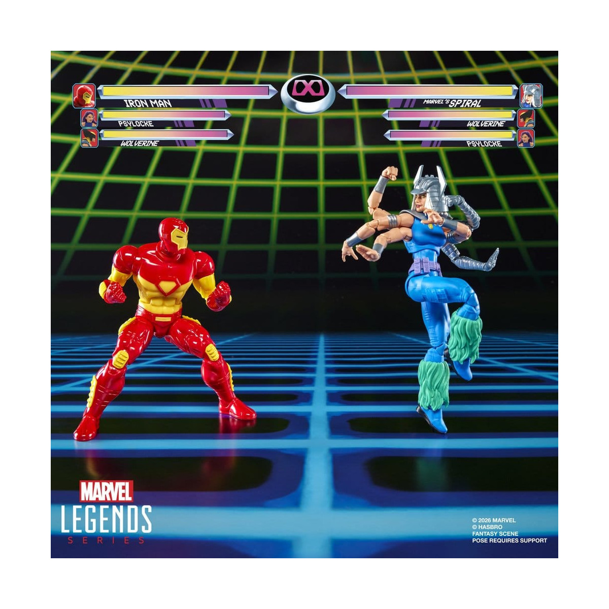 Hasbro Marvel Legends Gamerverse-Reihe – „ “ & „Marvel’s Spiral“ Iron Man