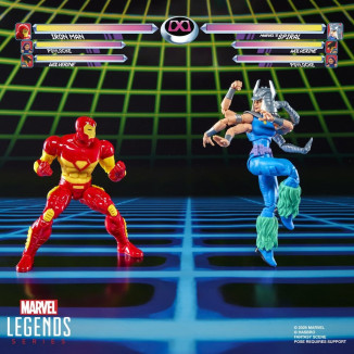 Hasbro Marvel Legends Gamerverse-Reihe – „ “ & „Marvel’s Spiral“ Iron Man