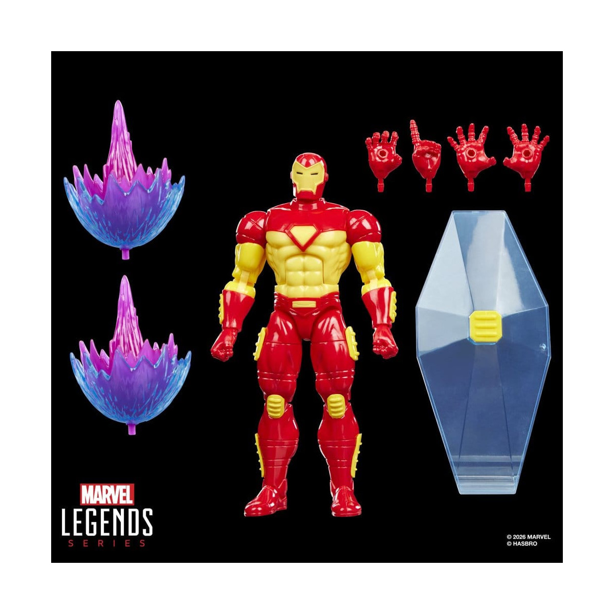 Hasbro Marvel Legends Gamerverse-Reihe – „ “ & „Marvel’s Spiral“ Iron Man
