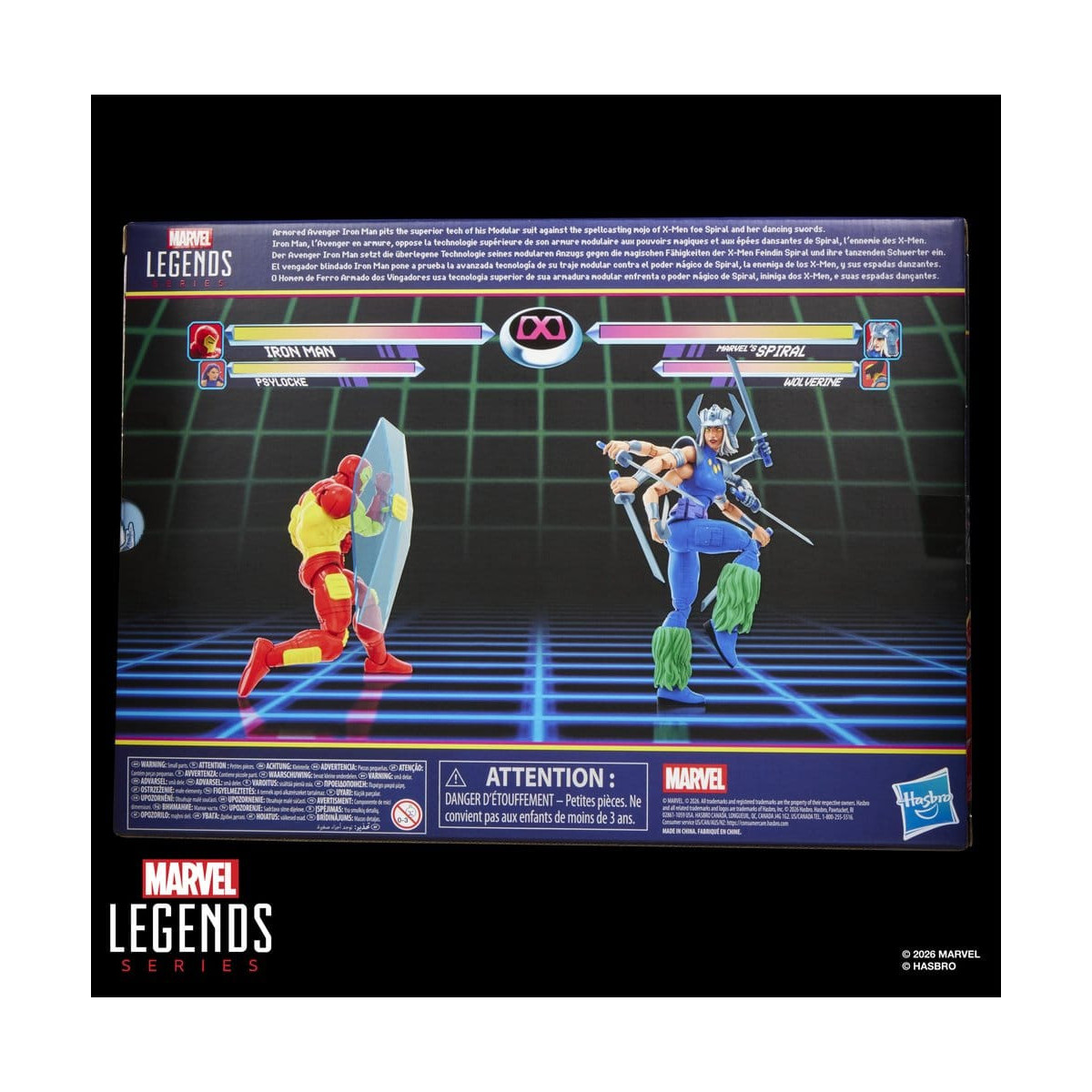 Hasbro Marvel Legends Gamerverse-Reihe – „ “ & „Marvel’s Spiral“ Iron Man