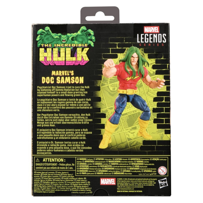 Marvel Legends Der unglaubliche „ Hulk “ – Doc Samson