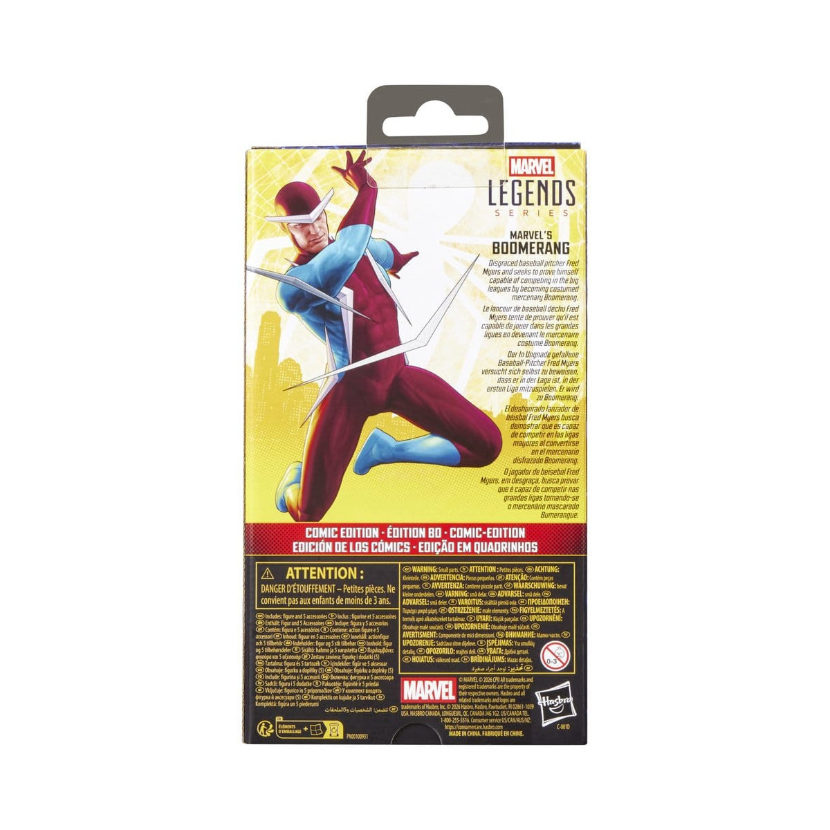 Hasbro Marvel Legends Serie – Boomerang – Spider-Man: Brand New Day