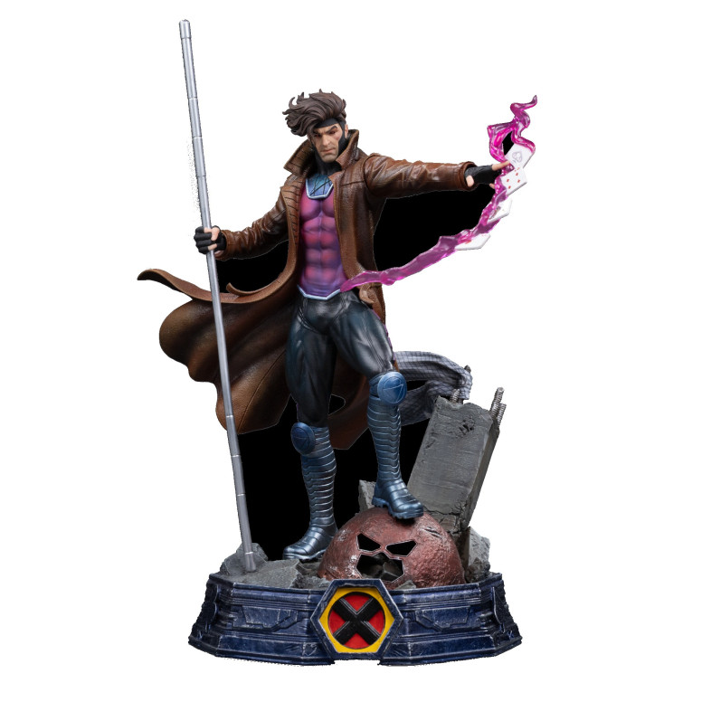 Iron Studios „ Marvel Comics “ – „ X-Men “ – Gambit im Maßstab 1:10 (BDS Art Scale)