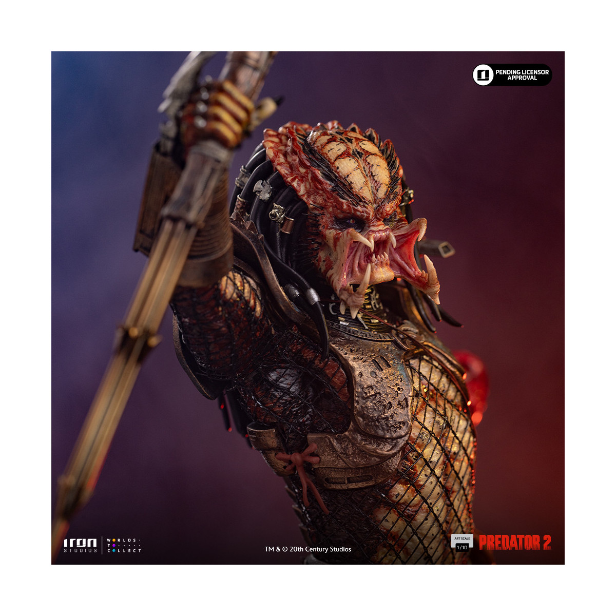 Iron Studios Predator 2 – City Hunter – Art Scale 1:10