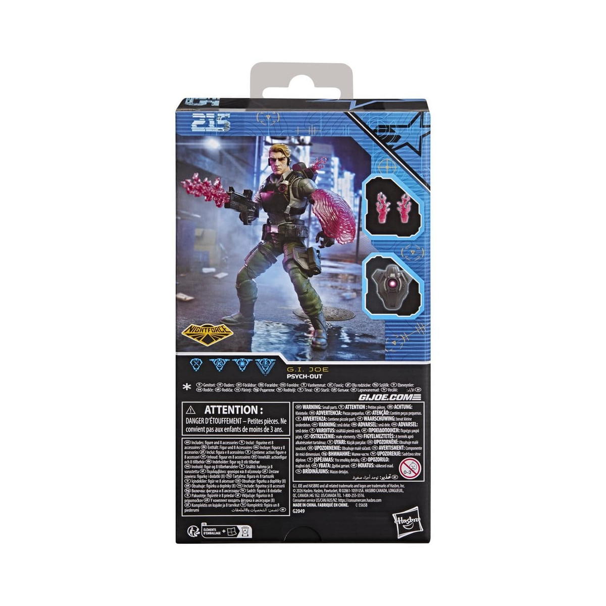 Hasbro G.I.JOE Classified-Reihe – Night Force: Psych-Out