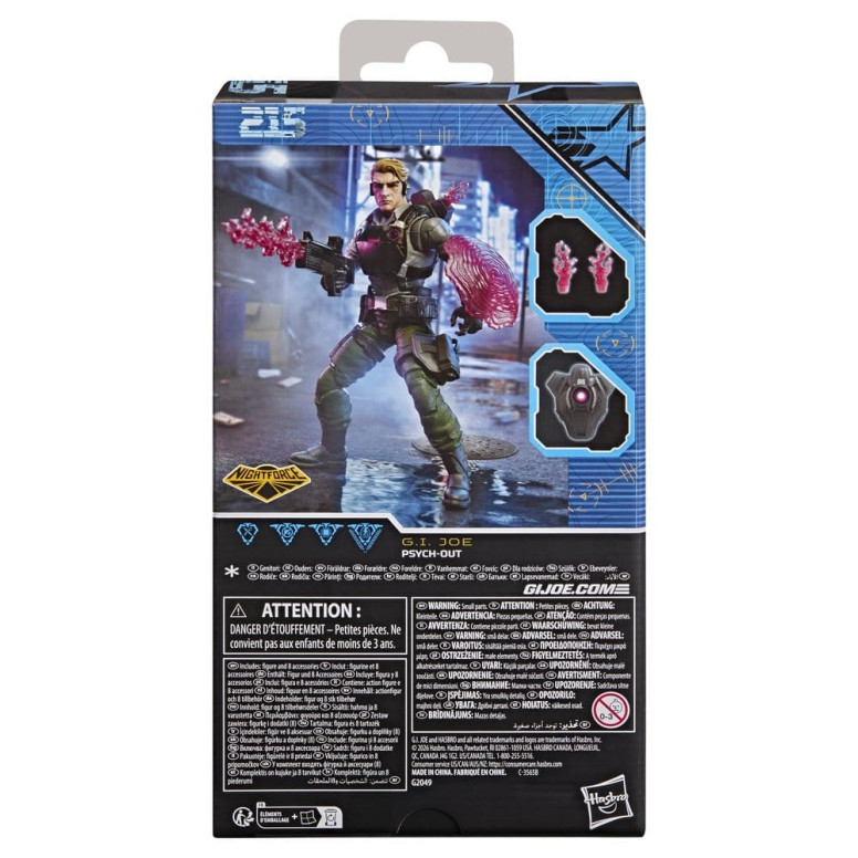 Hasbro G.I.JOE Classified-Reihe – Night Force: Psych-Out