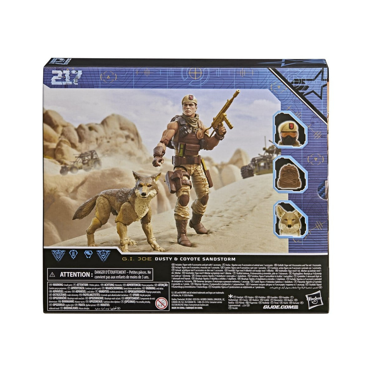 Hasbro G.I.JOE Classified-Serie – Dusty & Coyote Sandstorm