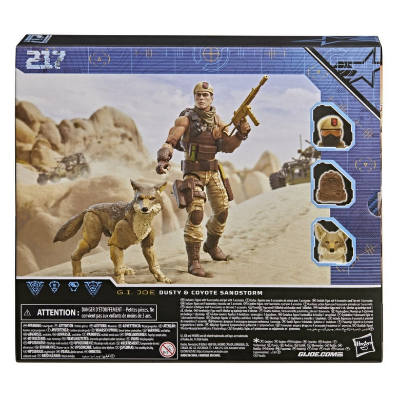 Hasbro G.I.JOE Classified-Serie – Dusty & Coyote Sandstorm