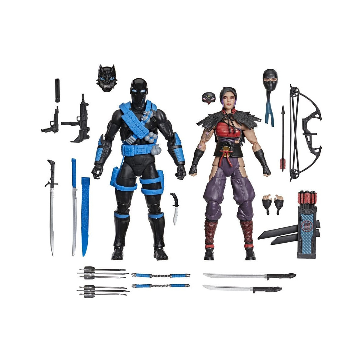 Hasbro G.I.JOE Classified-Serie – Ninja Force: Snake Eyes & Kim „Jinx“ Arashikage