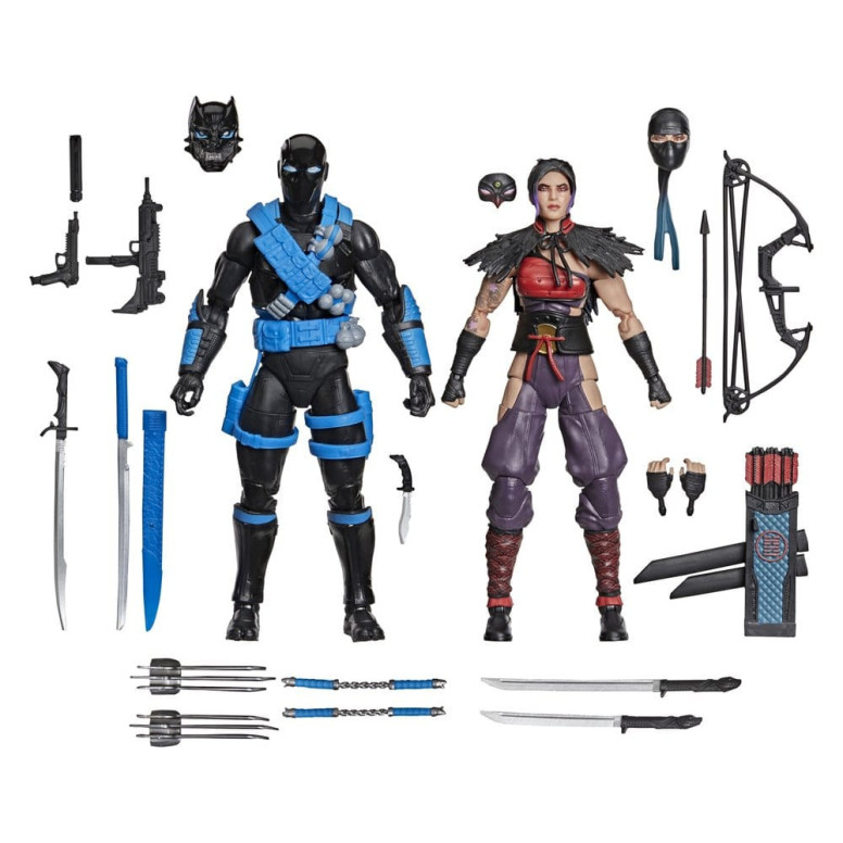 Hasbro G.I.JOE Classified-Serie – Ninja Force: Snake Eyes & Kim „Jinx“ Arashikage