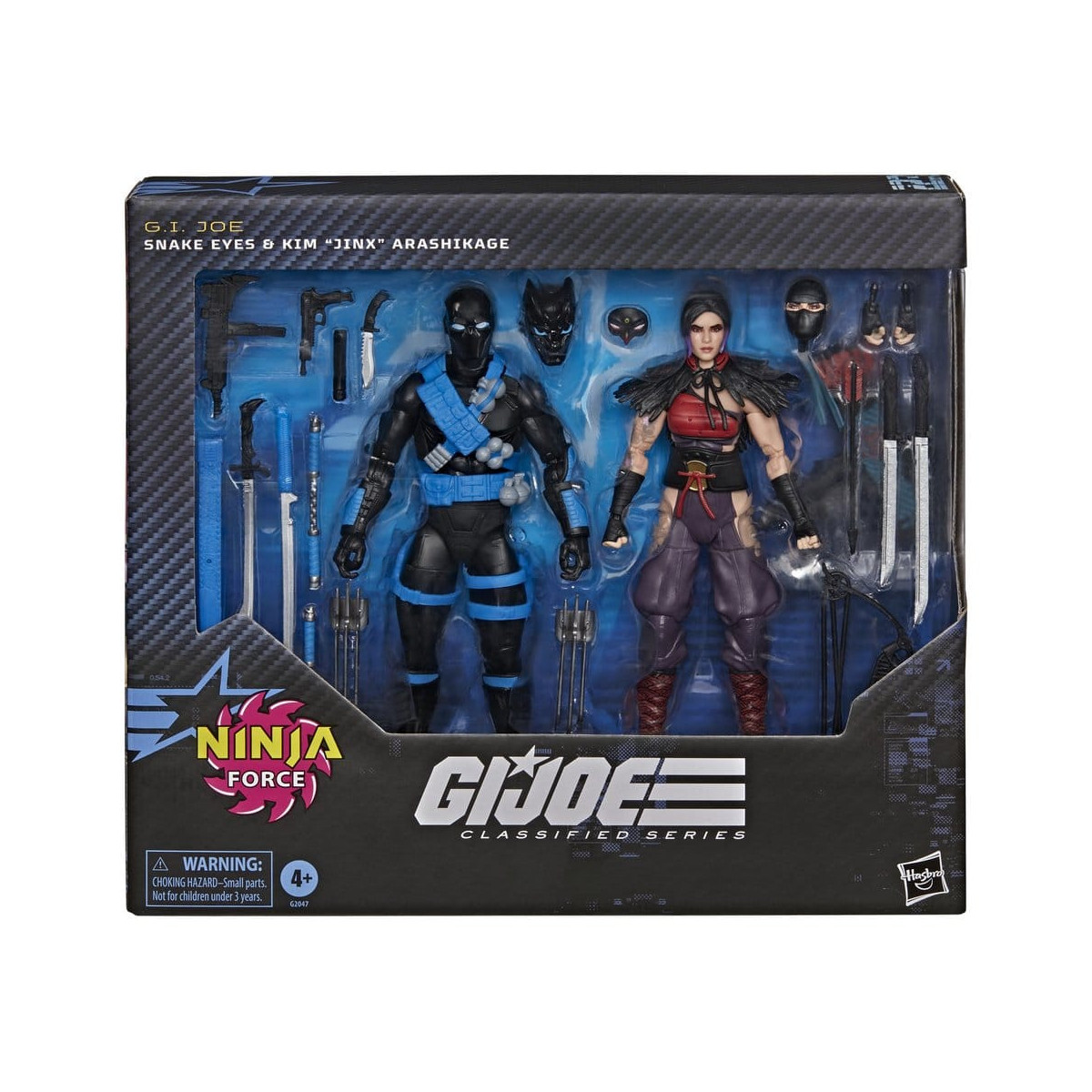 Hasbro G.I.JOE Classified-Serie – Ninja Force: Snake Eyes & Kim „Jinx“ Arashikage