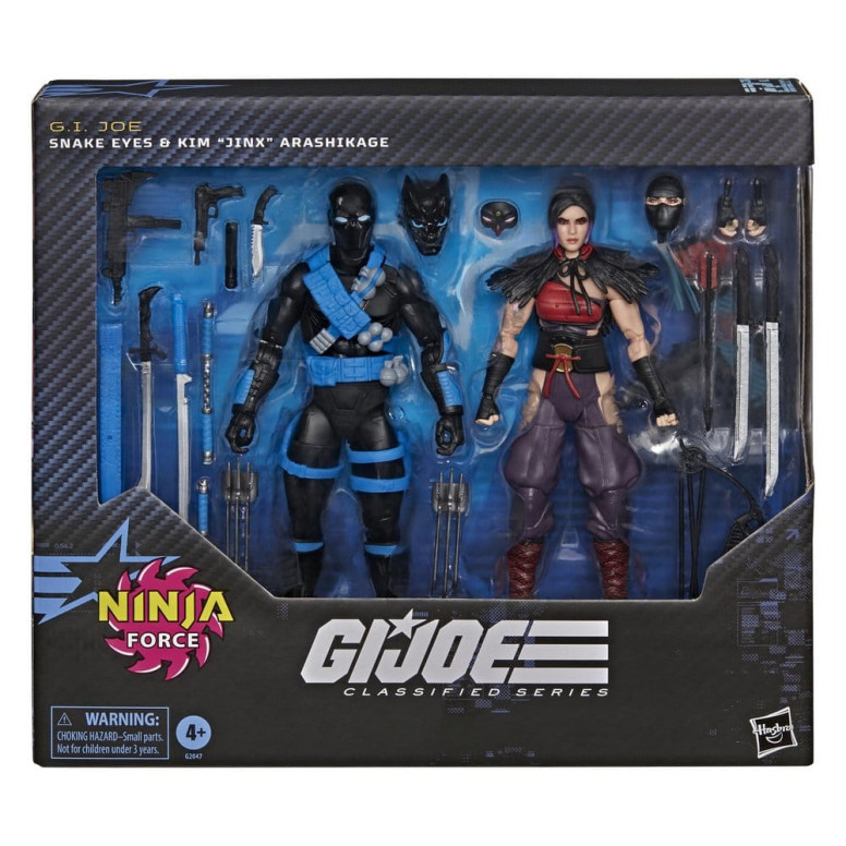 Hasbro G.I.JOE Classified-Serie – Ninja Force: Snake Eyes & Kim „Jinx“ Arashikage