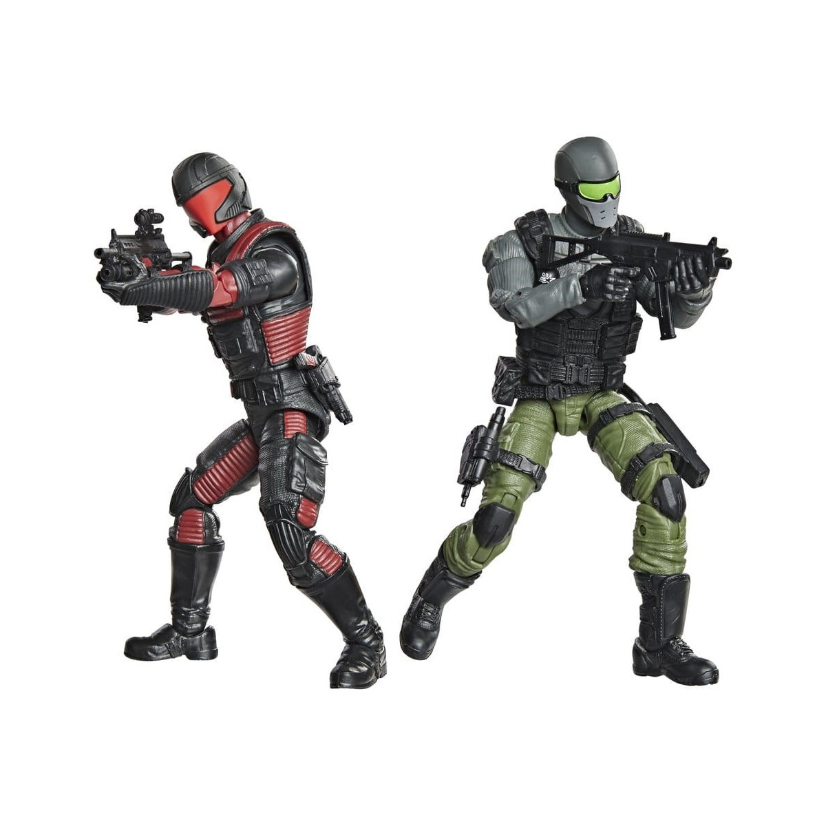 Hasbro G.I.JOE Classified-Serie – Snake Eyes & Varmint ATV gegen Stealth Viper & „ “ Stealth Flight Pod (Trubble Bubble) Cobra