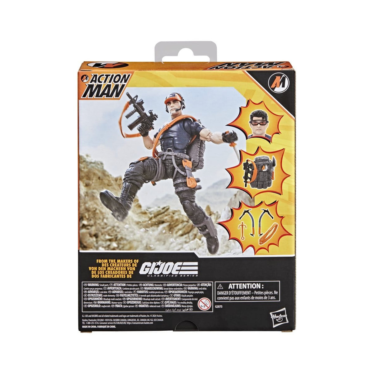 Hasbro G.I.JOE Classified-Serie – Action Man
