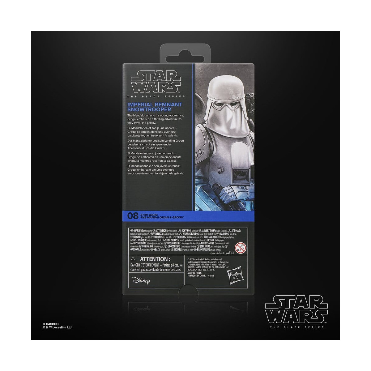 Hasbro Star Wars The Black Series – Imperial Remnant Snowtrooper – The Mandalorian & Grogu