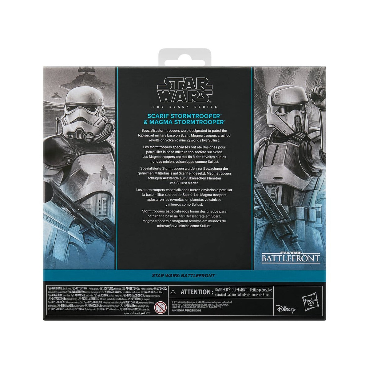 Hasbro Star Wars The Black Series Gaming Greats – Scarif-Stormtrooper & Magma-Stormtrooper – Star Wars: Battlefront