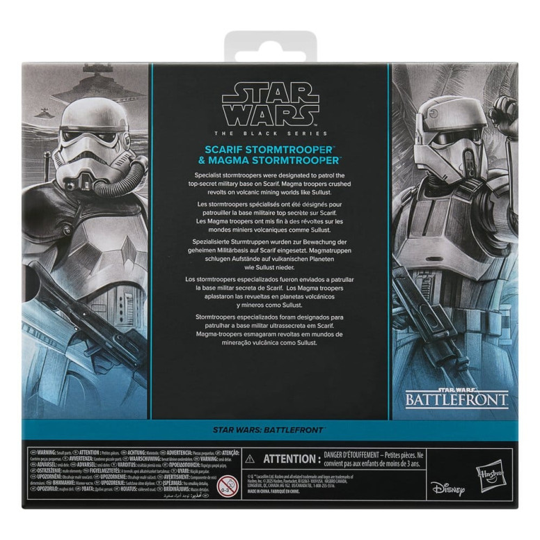 Hasbro Star Wars The Black Series Gaming Greats – Scarif-Stormtrooper & Magma-Stormtrooper – Star Wars: Battlefront